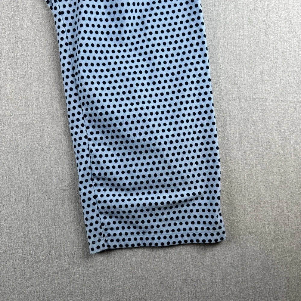 Calvin Klein Women Sleepwear Pajama Pants‎ XL Blue Polka Dot Drawstring soft